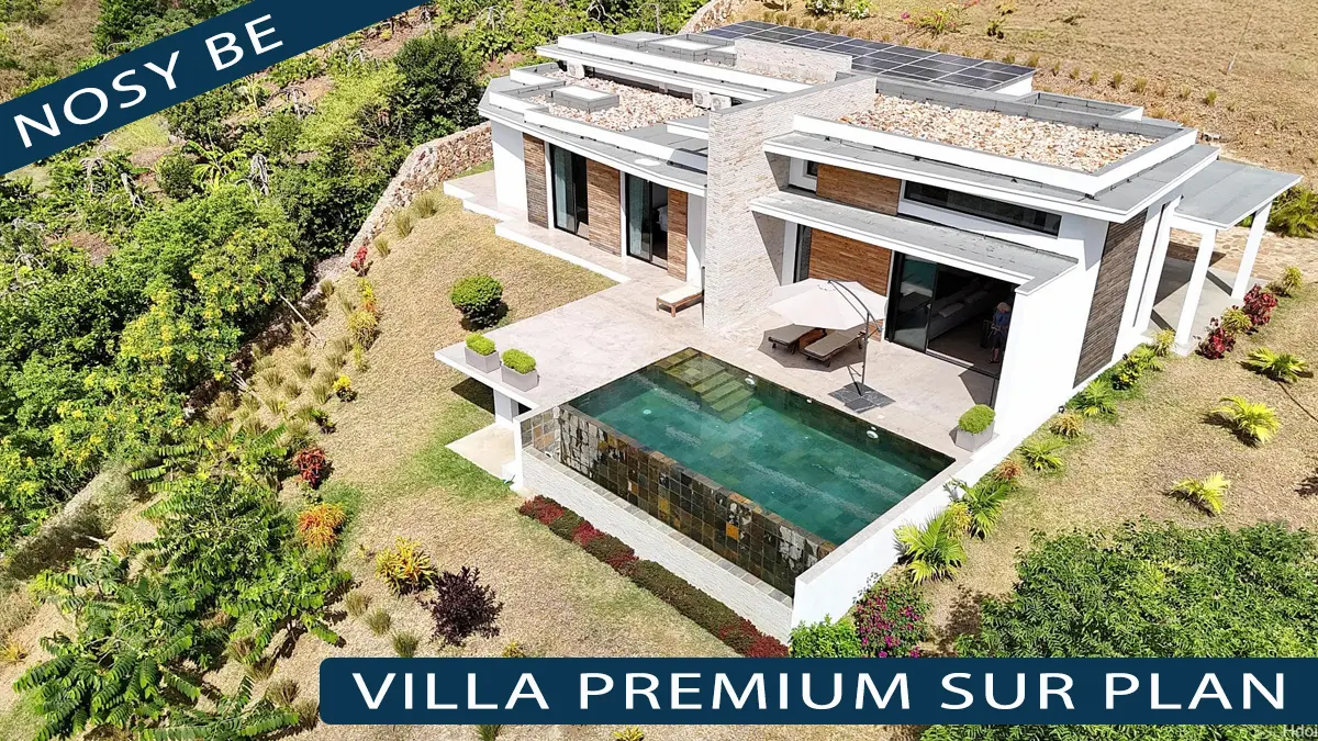 Votre villa premium à nosy be avec vue mer dans une résidence sécurisée