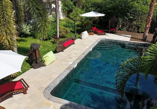 La piscine du Love Bubble