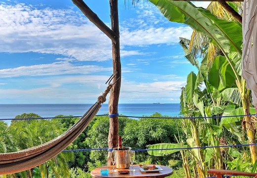 Vue du bungalow familial