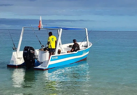 bateau sakatia Arrivée en bateau