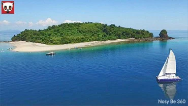 Informations pour accéder à Nosy Tany Kely, une île proche de Nosy Be, réputée pour sa faune marine et sa réserve naturelle.