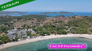 vente 15 terrains à andilana au nord de Nosy Be