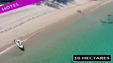 vente hotel sur 10 hectares pres de nosy be