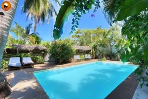 piscine lodge a vendre nosy-be piscine de 34m² à la disposition des clients du lodge