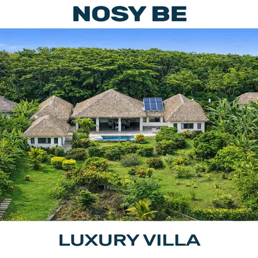 Vente villa luxe avec piscine à nosy be