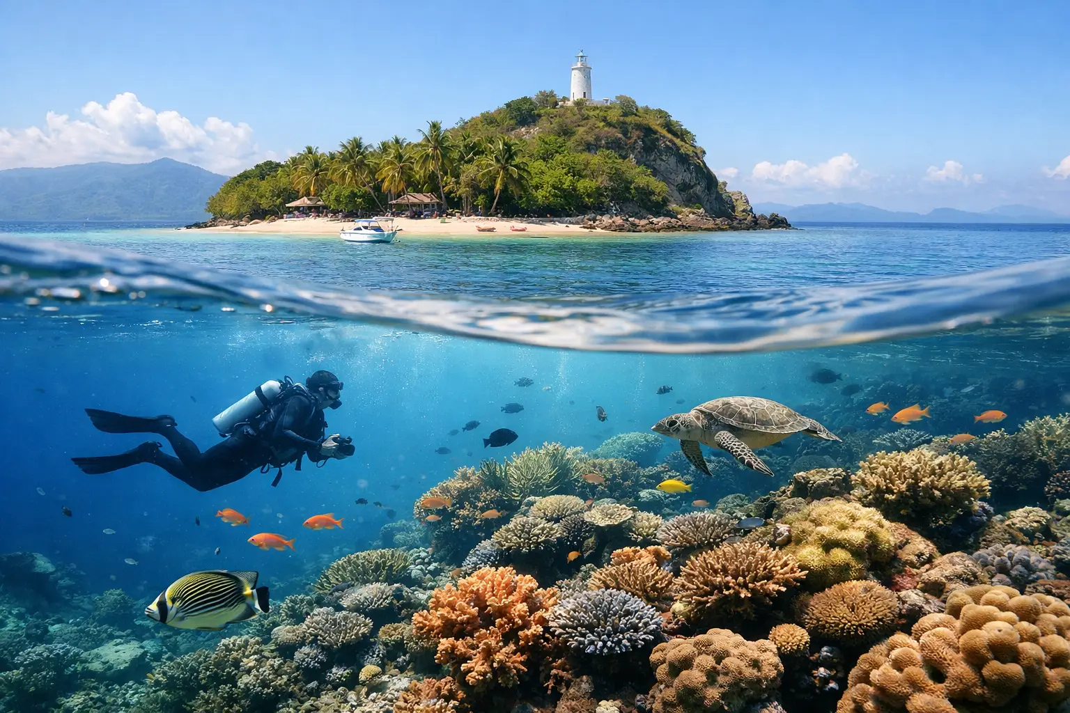 Plongée réserve Tanikely et valeur de Nosy Be