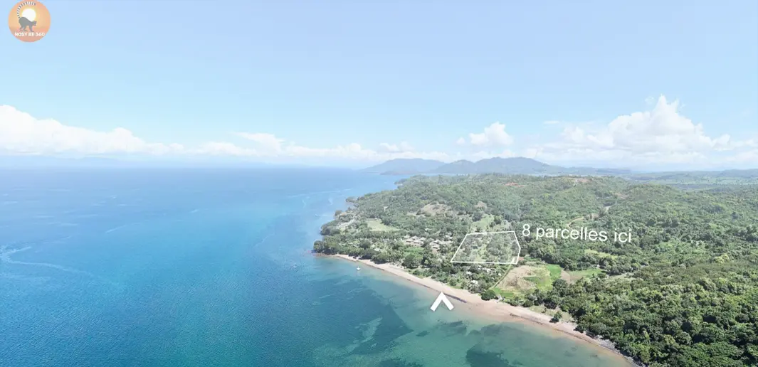 Demande de visite virtuelle 360 des terrains de la Résidence Marotia à Nosy Be