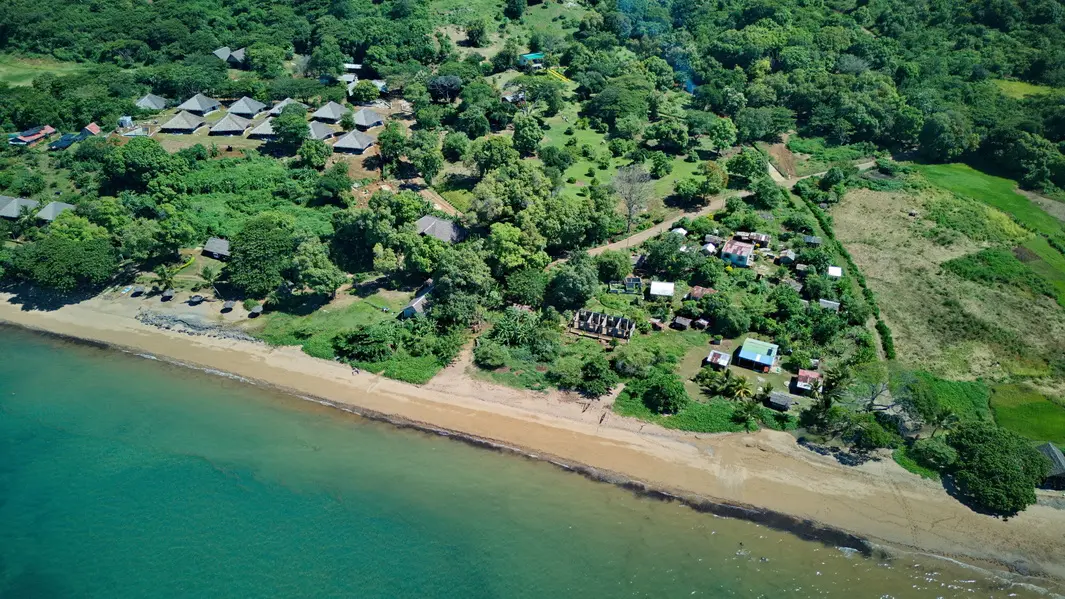 Situation des terrains de la Résidence Marotia à quelques mètres de la plage