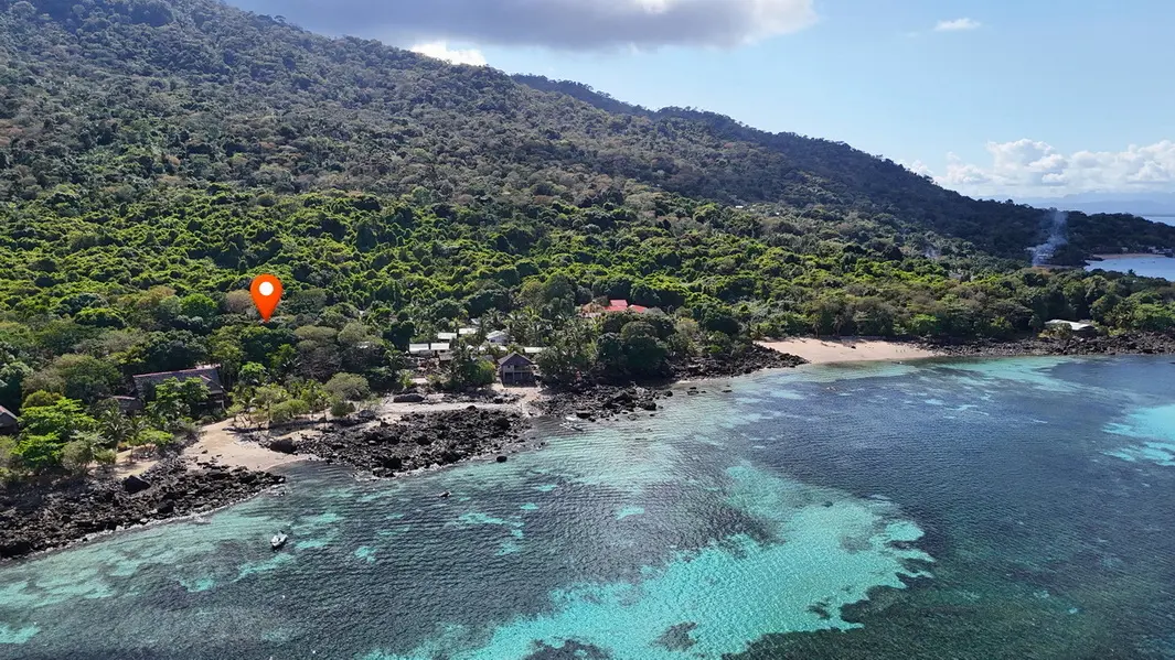 Terrain à vendre à Nosy Komba près de la plage d’Ambatomitsanga